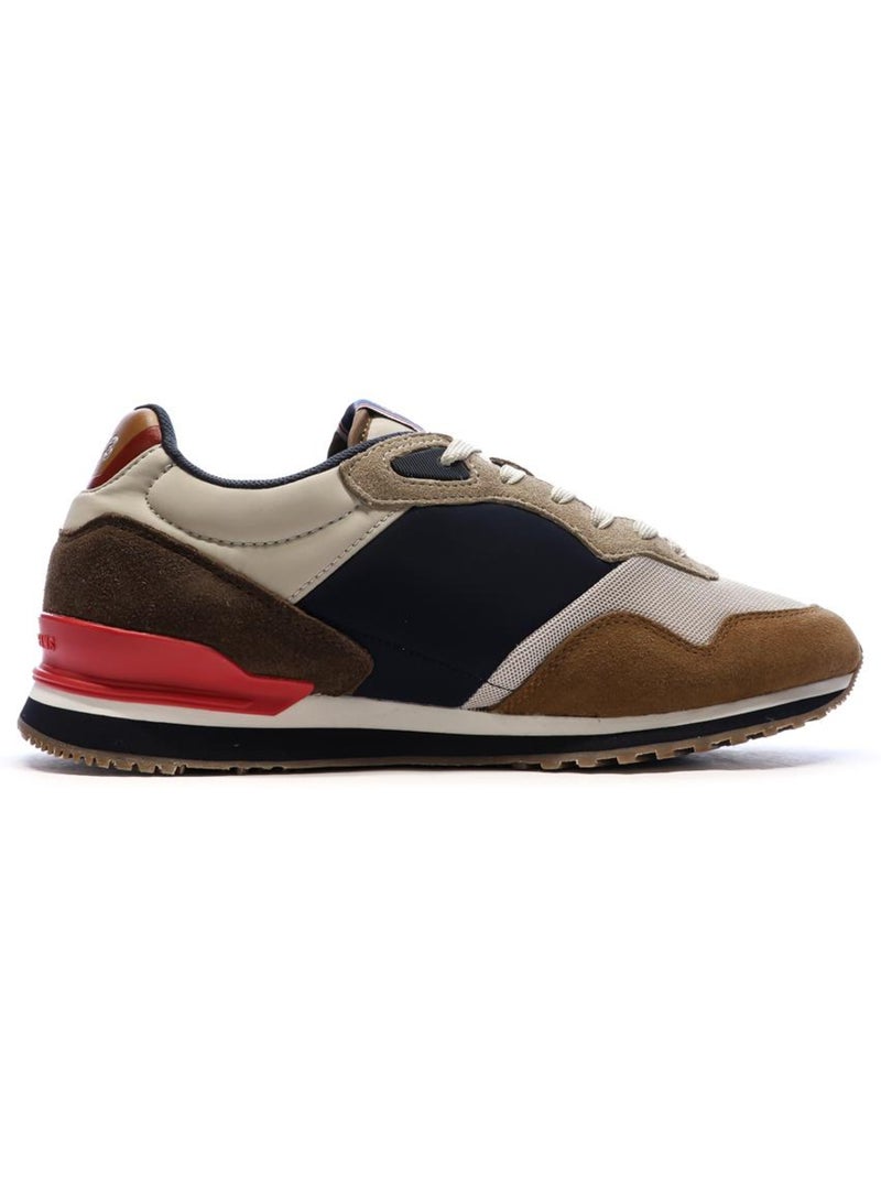 Sapatilhas Castanhas de Homem Pepe Jeans London Life Castanho-capuccino - Kiabi