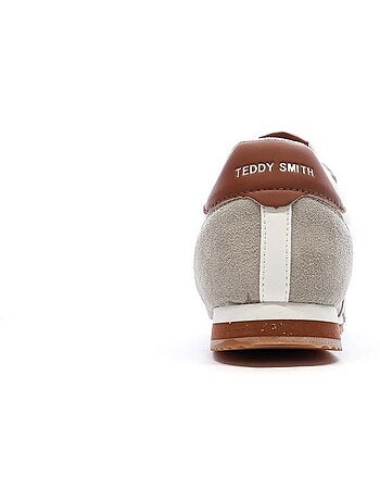 Sapatilhas Castanhas e Brancas para Homem Teddy Smith 120503