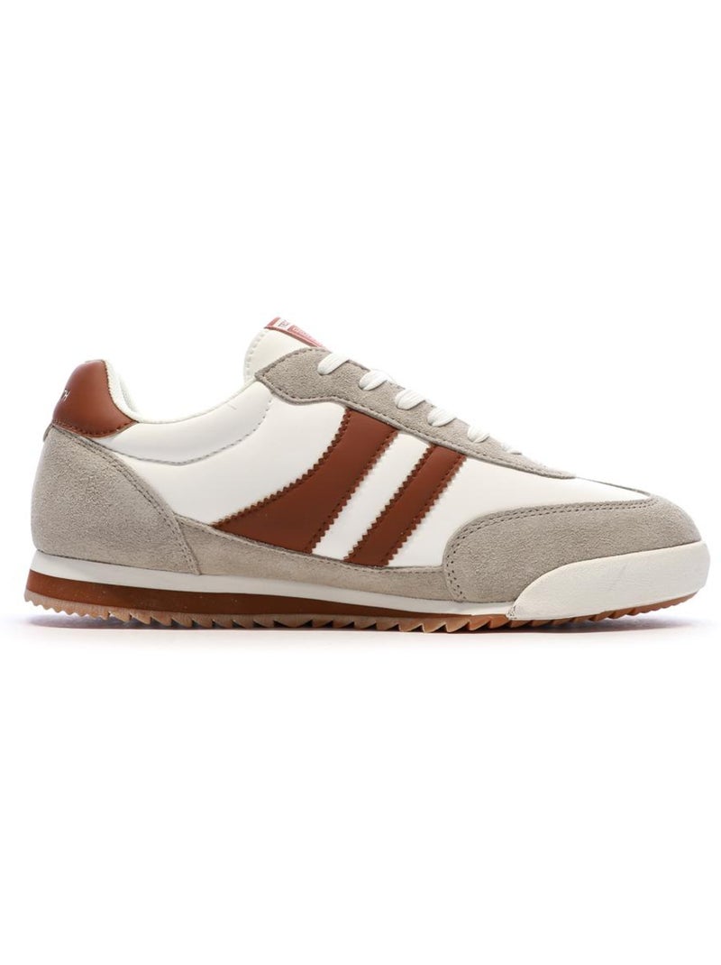 Sapatilhas Castanhas e Brancas para Homem Teddy Smith 120503 Branco - Kiabi