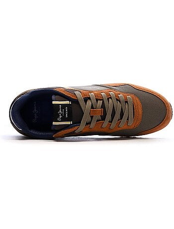 Sapatilhas Castanhas Masculinas Pepe Jeans London