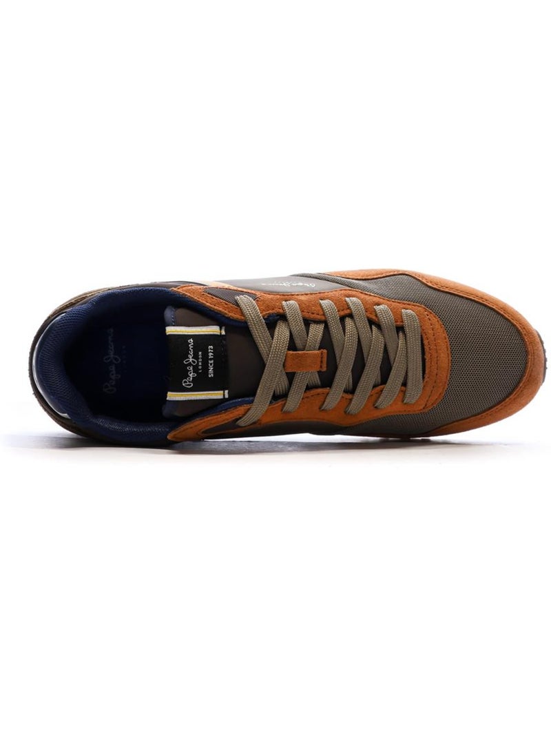 Sapatilhas Castanhas Masculinas Pepe Jeans London Castanho-capuccino - Kiabi