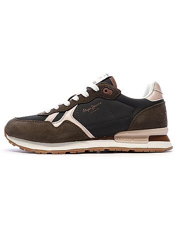 Sapatilhas Castanhas Pepe Jeans Brit Jump para Homem