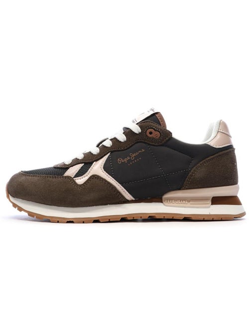 Sapatilhas Castanhas Pepe Jeans Brit Jump para Homem - Kiabi Sapatilhas Castanhas Pepe Jeans Brit Jump para Homem - Kiabi