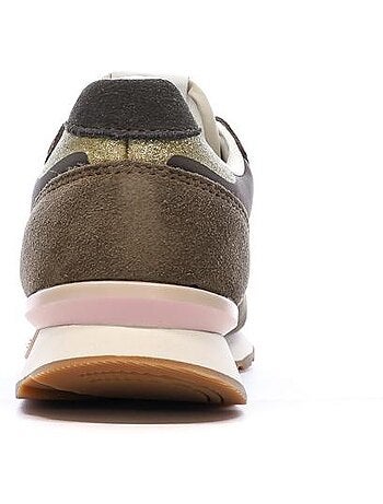 Sapatilhas Castanhas Pepe Jeans Brit Mixt para Mulher