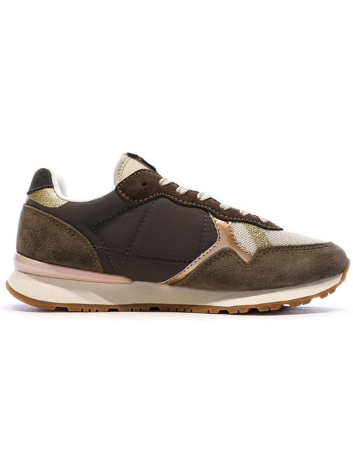 Sapatilhas Castanhas Pepe Jeans Brit Mixt para Mulher - Kiabi Sapatilhas Castanhas Pepe Jeans Brit Mixt para Mulher - Kiabi