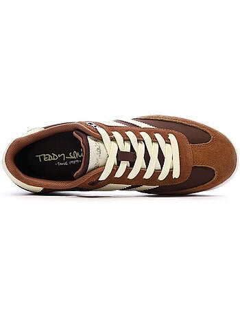 Sapatilhas Teddy Smith 120320 Rosa/Verde para Mulher