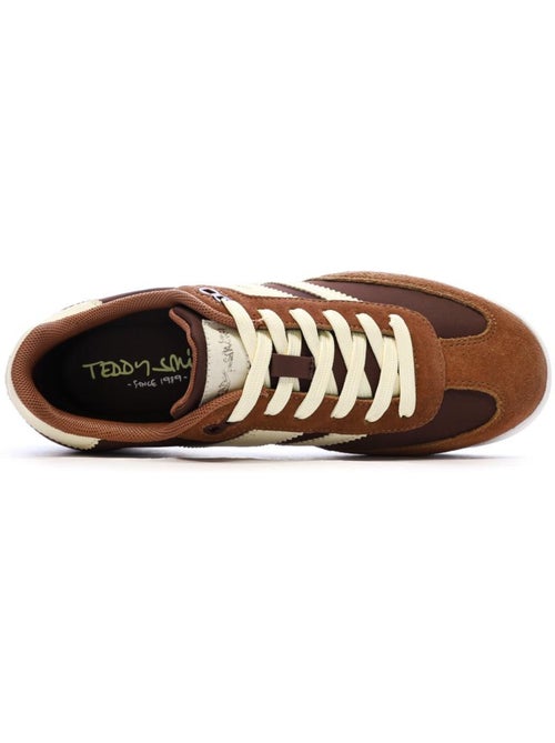 Sapatilhas Castanhas Teddy Smith 120320 para Mulher - Kiabi Sapatilhas Castanhas Teddy Smith 120320 para Mulher - Kiabi