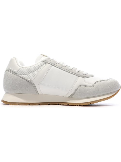 Sapatilhas Casuais Tommy Hilfiger para Homem Brancas e Cinzentas - Kiabi Sapatilhas Casuais Tommy Hilfiger para Homem Brancas e Cinzentas - Kiabi