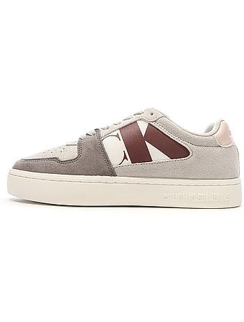 Sapatilhas Cinzentas de Mulher Calvin Klein Jeans Mushroom