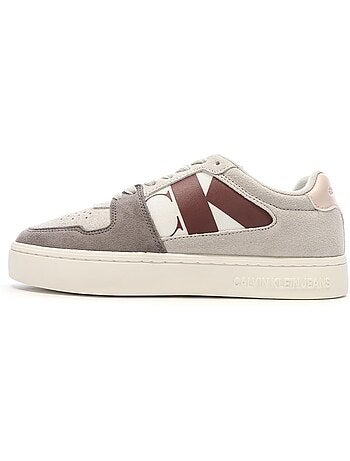 Sapatilhas Cinzentas de Mulher Calvin Klein Jeans Mushroom