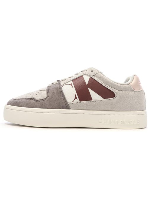 Sapatilhas Cinzentas de Mulher Calvin Klein Jeans Mushroom - Kiabi Sapatilhas Cinzentas de Mulher Calvin Klein Jeans Mushroom - Kiabi
