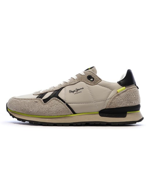 Sapatilhas Cinzentas Masculinas Pepe Jeans Brit Fly - Kiabi Sapatilhas Cinzentas Masculinas Pepe Jeans Brit Fly - Kiabi
