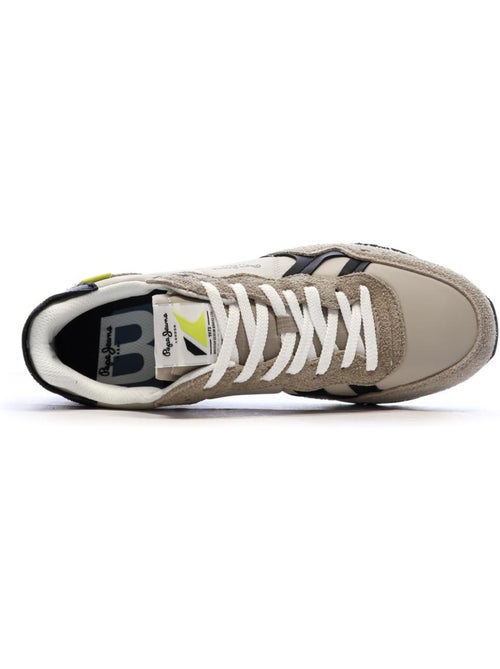 Sapatilhas Cinzentas Masculinas Pepe Jeans Brit Fly - Kiabi Sapatilhas Cinzentas Masculinas Pepe Jeans Brit Fly - Kiabi