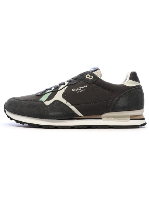 Sapatilhas cinzentas masculinas pepe jeans brit road - Kiabi Sapatilhas cinzentas masculinas pepe jeans brit road - Kiabi