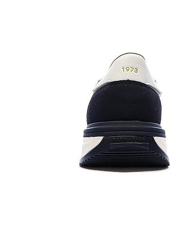 Sapatilhas Pepe Jeans Buster para Homem Brancas e Azul-Marinho