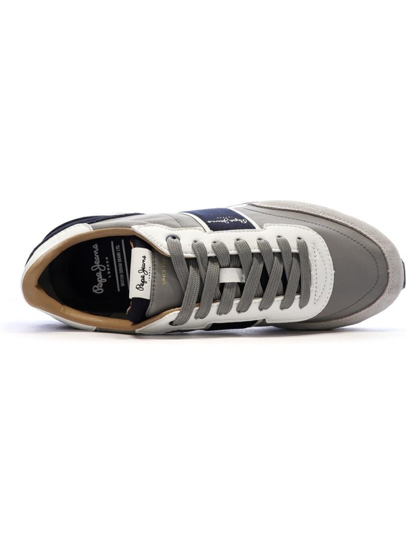Sapatilhas Cinzentas Masculinas Pepe Jeans Buster Club Cinza-prateado - Kiabi