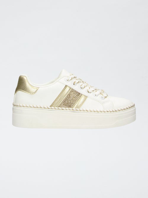 Sapatilhas com plataforma - Kiabi