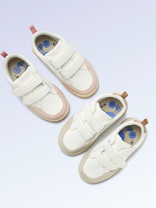Sapatilhas com velcro - motricidade 4 'andar' - Kitchoun - Kiabi