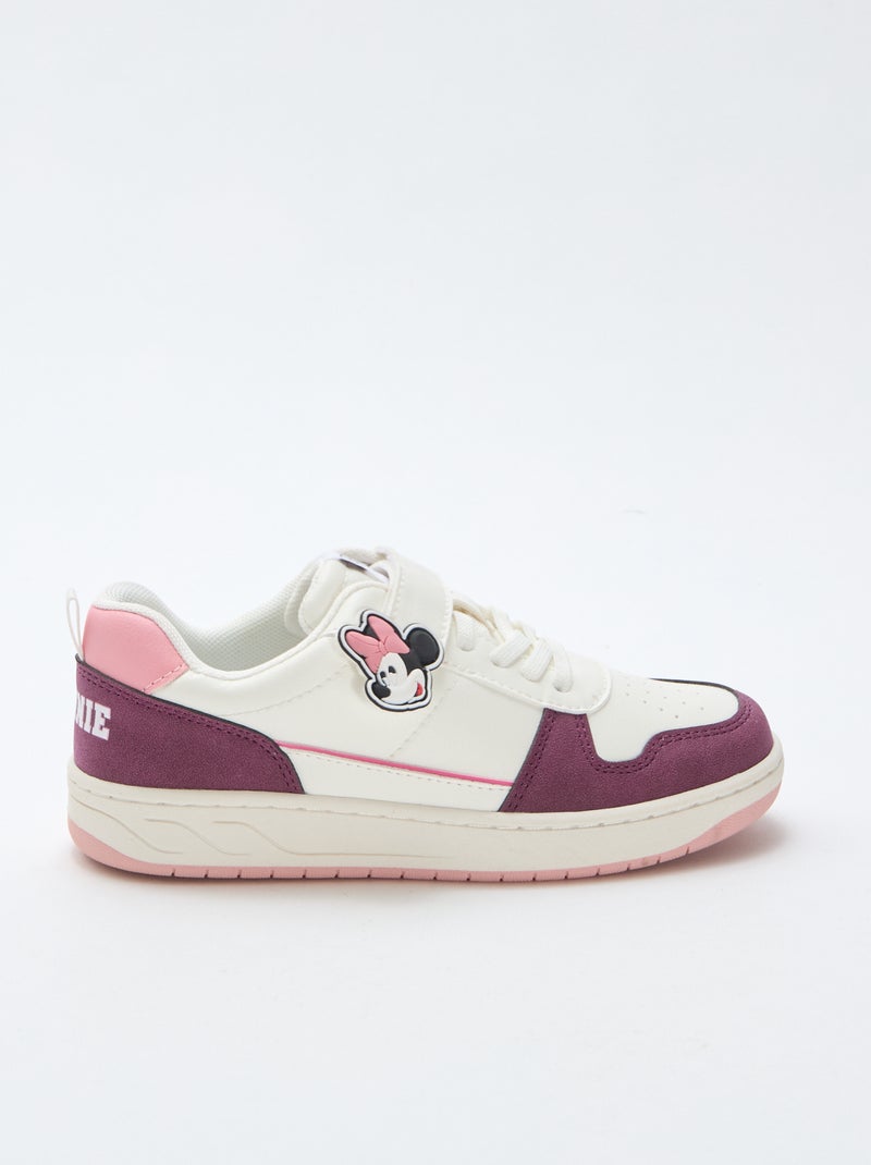 Sapatilhas com velcro e atacadores 'Minnie' 'Disney' Branco - Kiabi