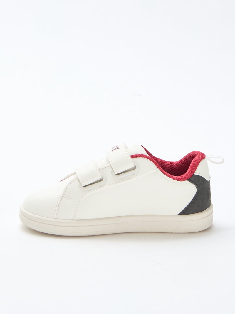 Sapatilhas com velcro 'Mickey' 'Disney' Branco - Kiabi