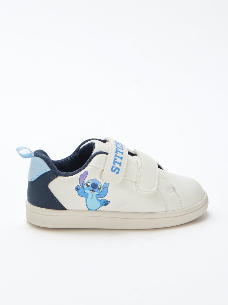 Sapatilhas com velcro \'Stitch\' \'Disney\' Branco - Kiabi