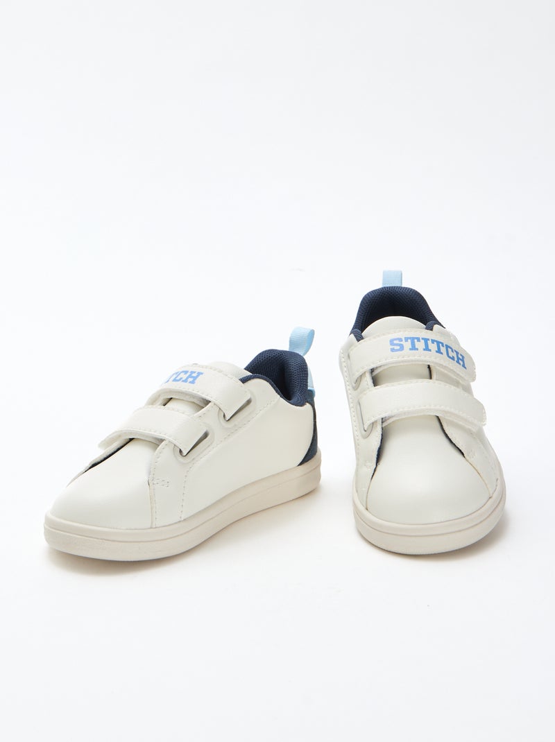 Sapatilhas com velcro \'Stitch\' \'Disney\' Branco - Kiabi