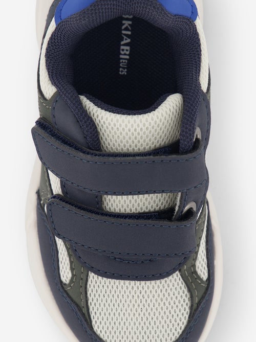 Sapatilhas com velcro tricolores - Kiabi Sapatilhas com velcro tricolores - Kiabi