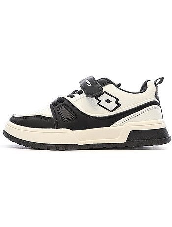 Sapatilhas de Basquetebol Lotto Pescara para Rapaz - Branco/Preto