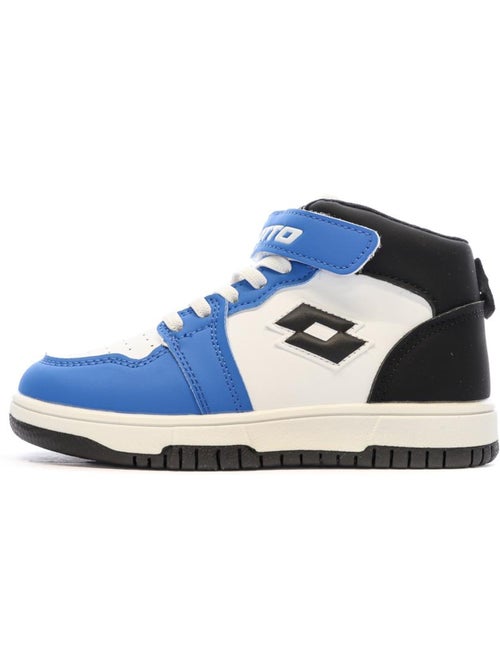 Sapatilhas de Bebé Menino Lotto Ravenne Azul/Preto - Kiabi