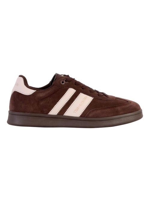 Sapatilhas de Camurça Branca Teddy Smith para Homem - Kiabi Sapatilhas de Camurça Branca Teddy Smith para Homem - Kiabi