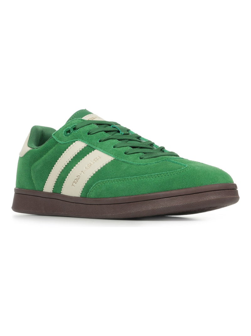 Sapatilhas de camurça brancas teddy smith para homem Verde - Kiabi