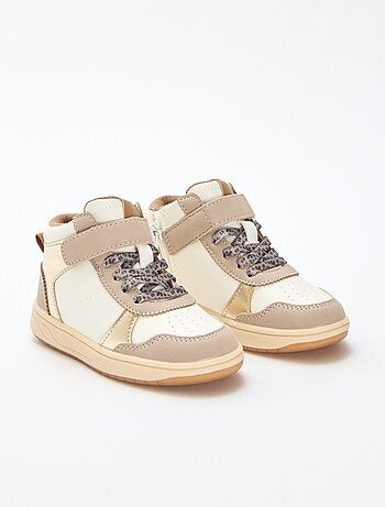 Sapatilhas de cano alto com velcro