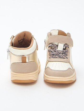 Sapatilhas de cano alto com velcro