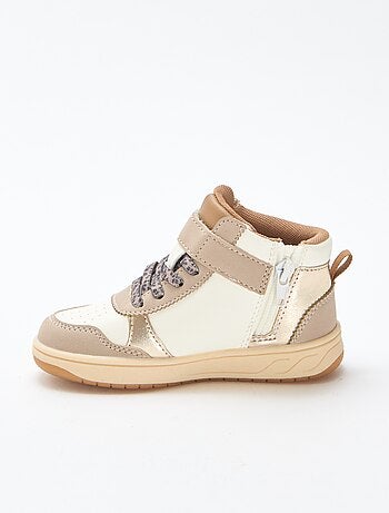 Sapatilhas de cano alto com velcro