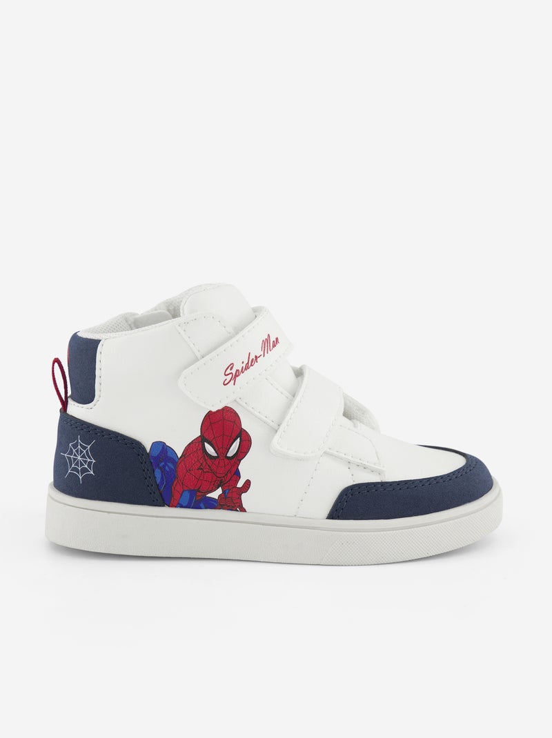 Sapatilhas de cano alto 'Spider-Man' 'Marvel' com fechos de velcro Vermelho - Kiabi