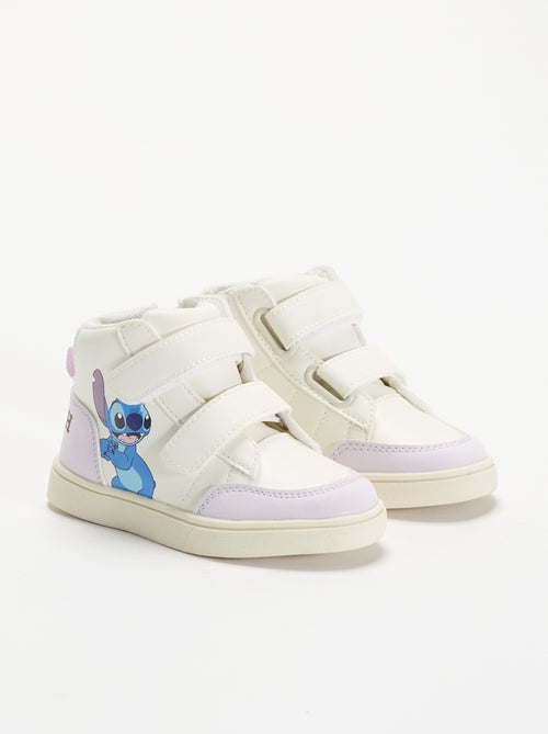 Sapatilhas de cano alto \'Stitch\' \'Disney\' com fecho de velcro - Kiabi