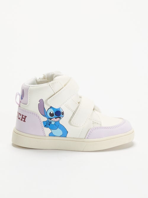 Sapatilhas de cano alto \'Stitch\' \'Disney\' com fecho de velcro - Kiabi