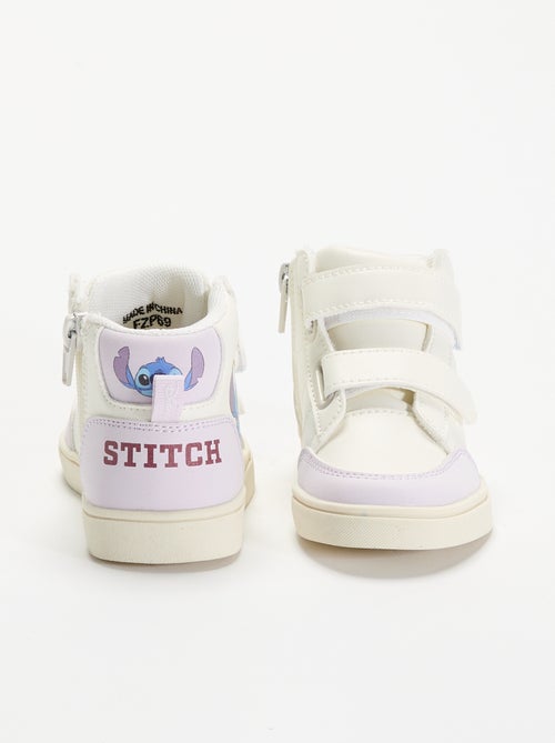 Sapatilhas de cano alto \'Stitch\' \'Disney\' com fecho de velcro - Kiabi