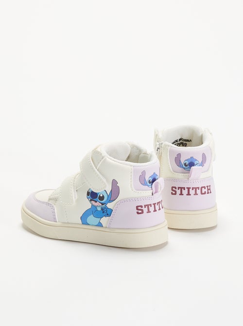 Sapatilhas de cano alto \'Stitch\' \'Disney\' com fecho de velcro - Kiabi