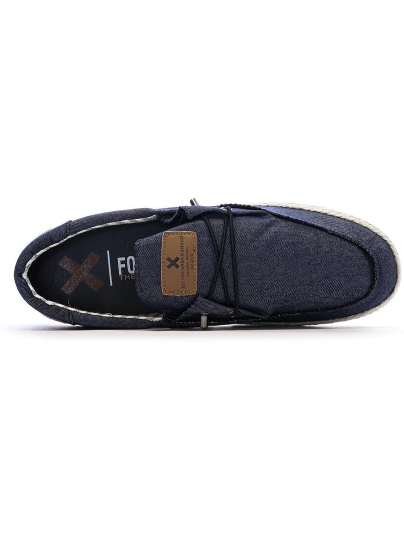 Sapatilhas de Lona Azul Escuro para Homem Xti 142841 Azul-marinho - Kiabi