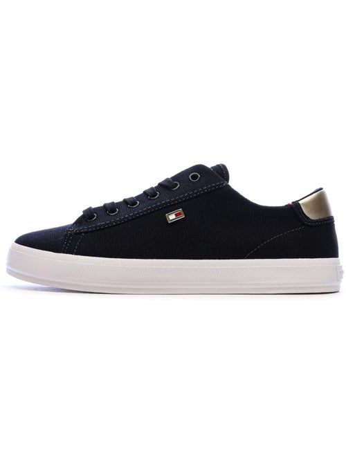 Sapatilhas de Lona com Atacadores Tommy Hilfiger Vulc Marine para Mulher - Kiabi Sapatilhas de Lona com Atacadores Tommy Hilfiger Vulc Marine para Mulher - Kiabi