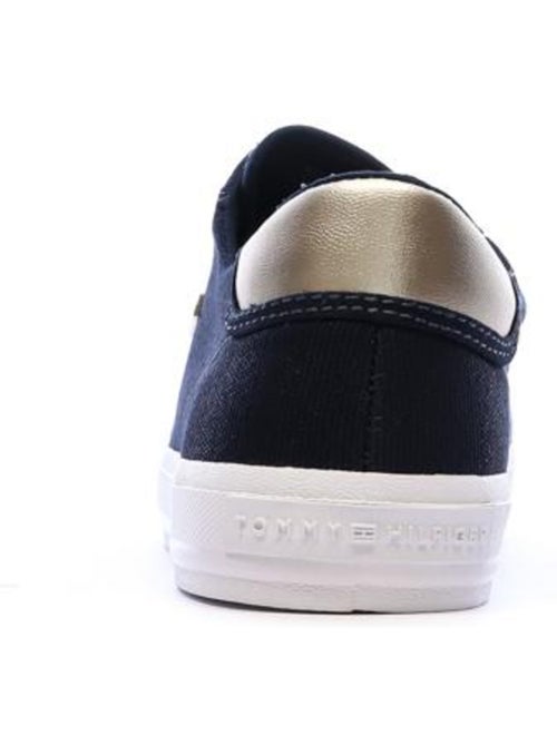 Sapatilhas de Lona com Atacadores Tommy Hilfiger Vulc Marine para Mulher - Kiabi Sapatilhas de Lona com Atacadores Tommy Hilfiger Vulc Marine para Mulher - Kiabi