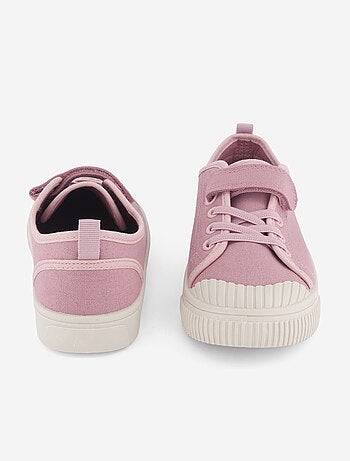 Sapatilhas de lona com estampado de xadrez