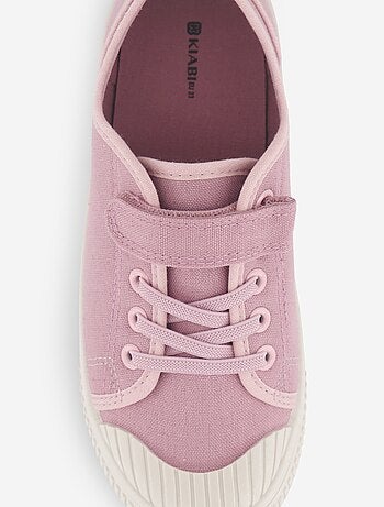 Sapatilhas de lona com estampado de xadrez