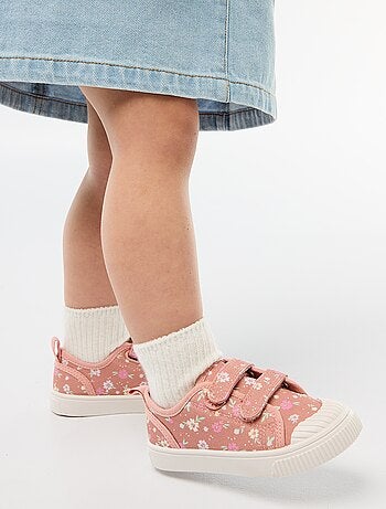 Sapatilhas de lona com estampado axadrezado