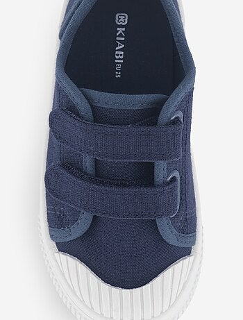 Sapatilhas de lona com velcro