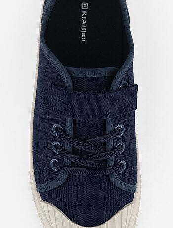 Sapatilhas de lona com velcro