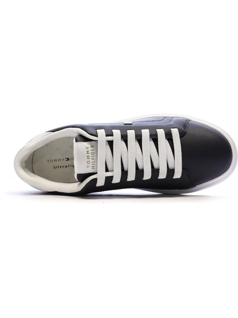 Sapatilhas de Lona Tommy Hilfiger Icon para Mulher Azul-marinho - Kiabi