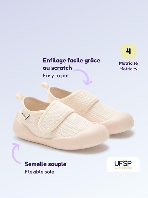 Sapatilhas de motricidade 4 'andar' - Kitchoun - Kiabi