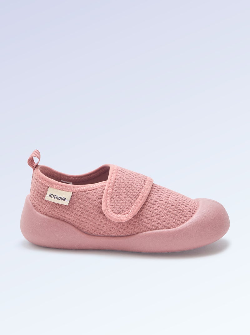 Sapatilhas de motricidade 4 'andar' - Kitchoun Rosa - Kiabi